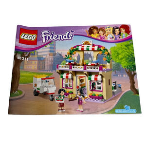 LEGO Friends Instructions Manual Only – 41311 Heartlake Pizzeria Booklet